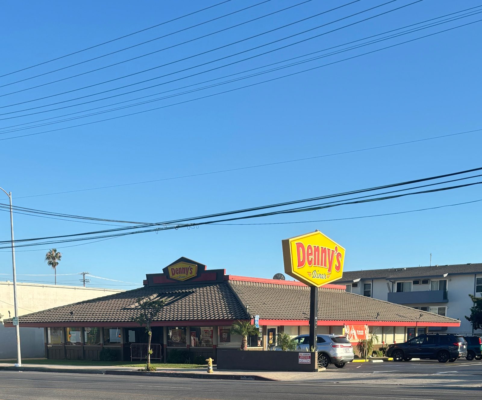 Illustration: A Denny’s on Sherman Way, Los Angeles, 2024, not this restaurant