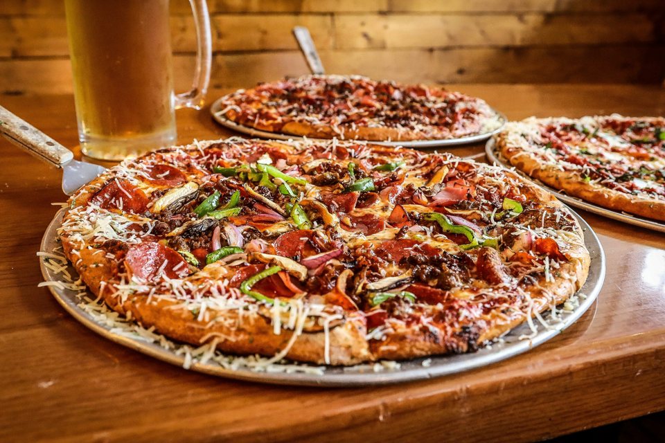 Brass Rail Pizza Bar: Brass Rail food photo from the homepage carousel