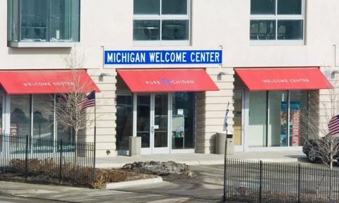 Detroit Welcome Center: MDOT feature photo of the Detroit Welcome Center