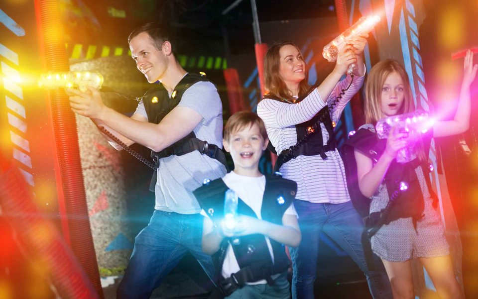 Escape Entertainment Center: Laser tag arena