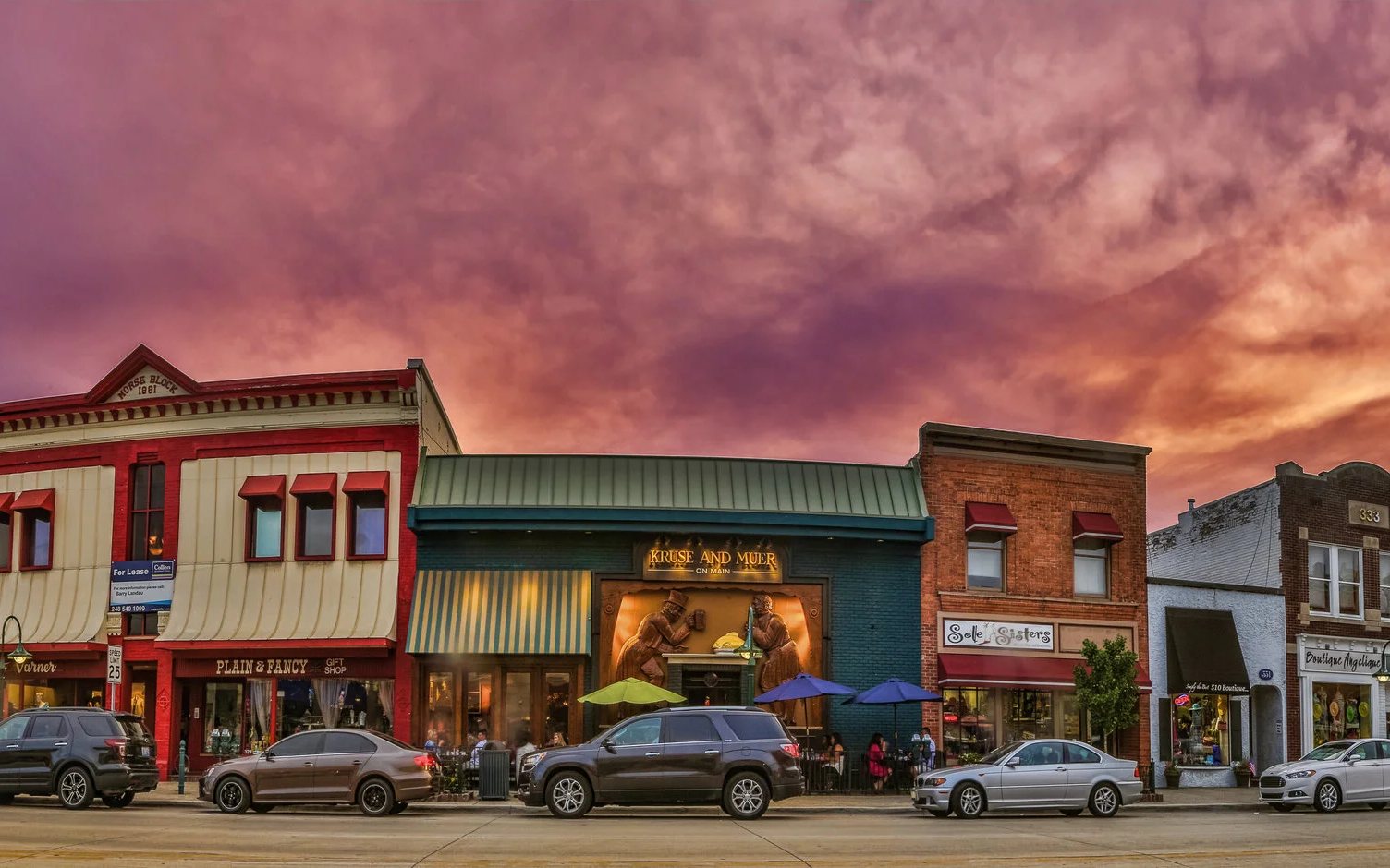 Rochester Downtown Development Authority: Panorama of downtown Rochester's Main Street