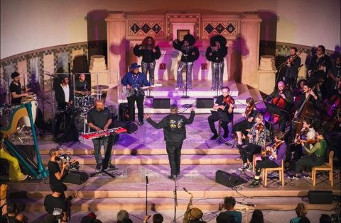 Urban Art Orchestra: Urban Art Orchestra performing on stage