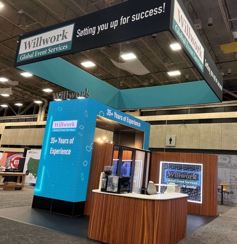 Willwork Inc.: Trade show exhibit built by Willwork