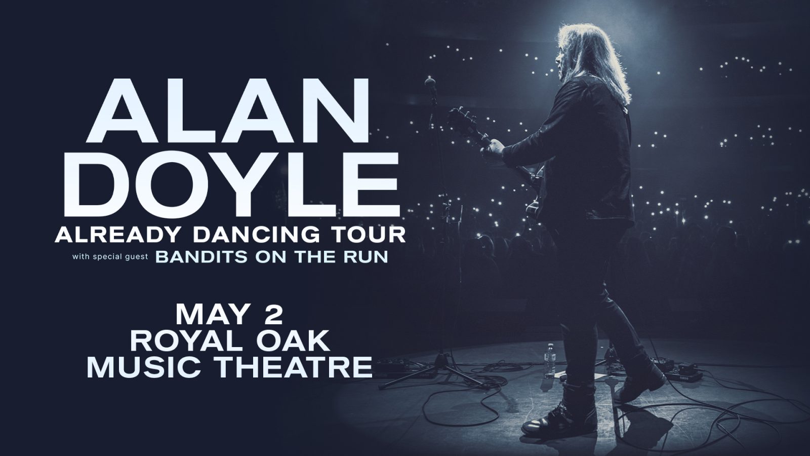 Alan Doyle koncert — Szervezői kép