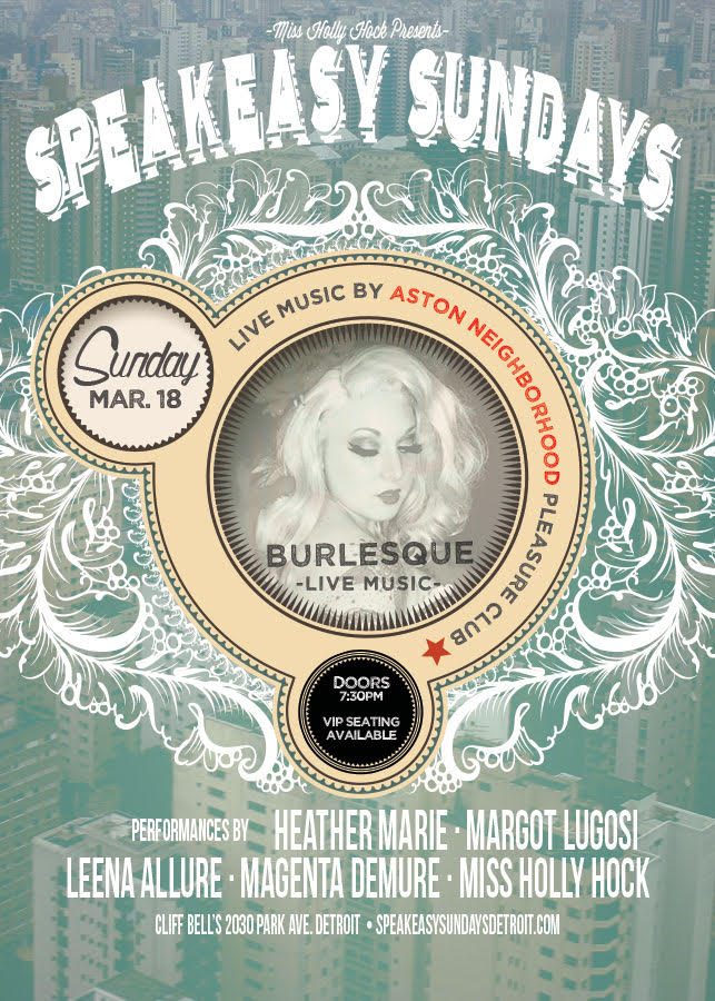 Holly Hock’s Speakeasy Sunday — Organizer image