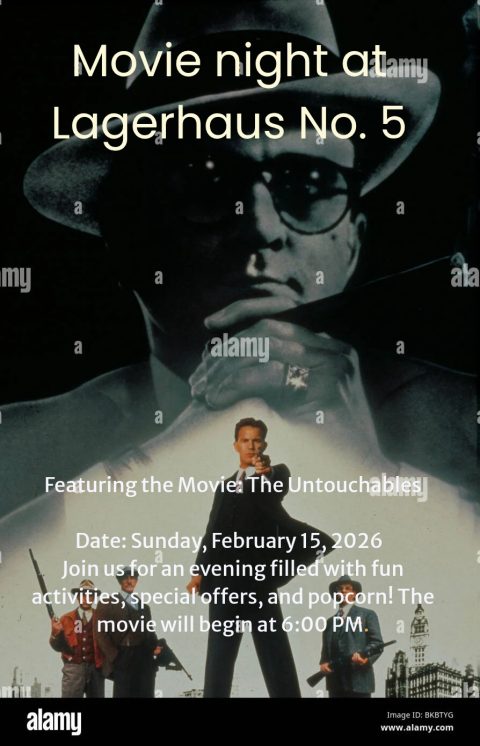 The Untouchables Movie Night at Lagerhaus No. 5 — Organizer image