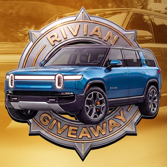 Nyerjen egy egyedi Rivian R1S-t — Szervezői kép