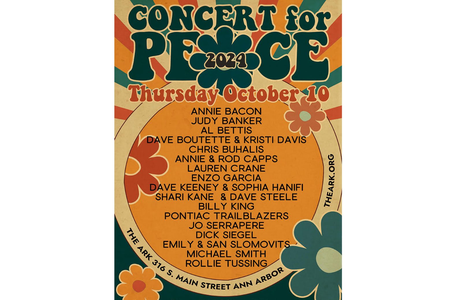 Veterans For Peace Concert — Organizer image