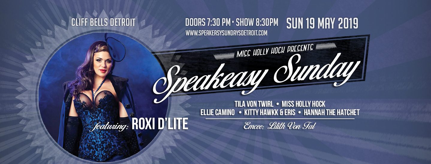 Speakeasy Sunday – May Spectacular! — Organizer image