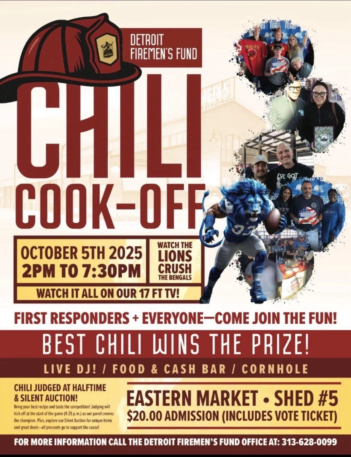Detroit Firemen’s Fund Chili Cook-Off — Organizer image