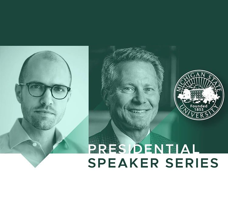 Presidential Speaker Series: előadássorozat East Lansingben, a Wharton Centerben — Szervezői kép