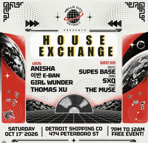 House Exchange – Detroit DJs — Organizer image