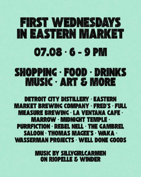 First Wednesdays in Eastern Market — Organizer image