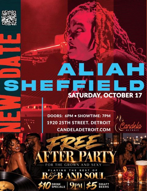 Aliah Sheffield – New Date — Organizer image