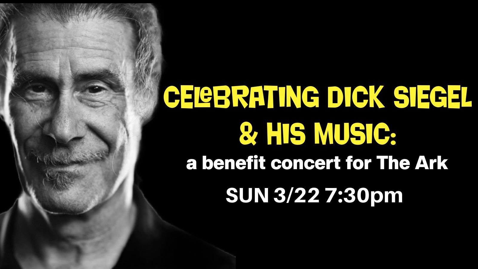 Celebrating Dick Siegel & His Music — Organizer image