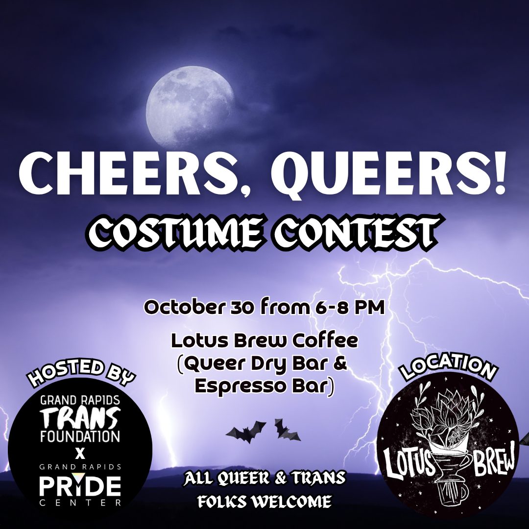 Cheers, Queers! Halloween Costume Contest at Lotus Brew — Organizer image