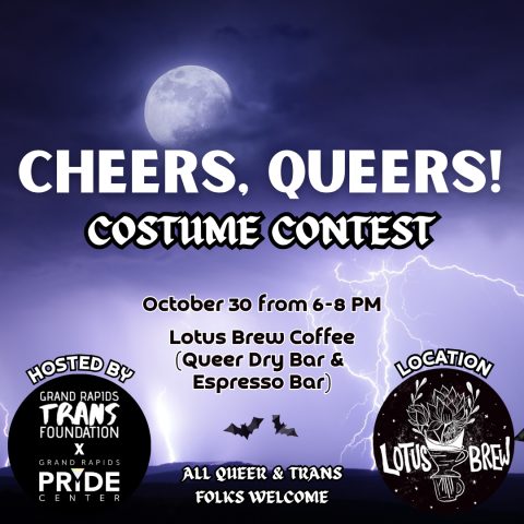 Cheers, Queers! Halloween Costume Contest at Lotus Brew — Organizer image