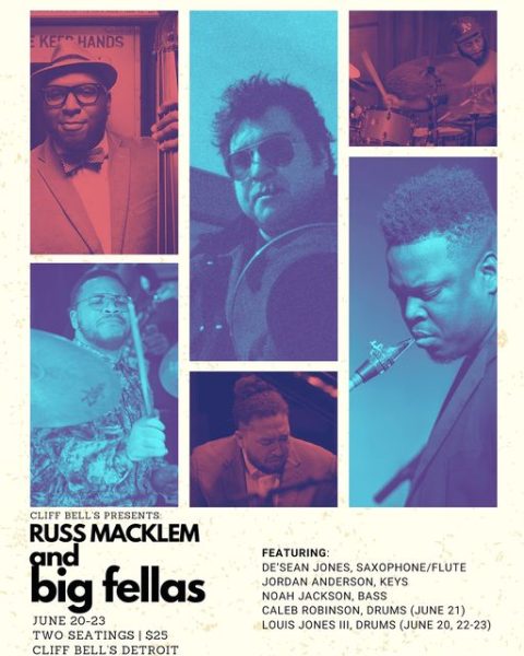 Russ Macklem Big Fellas koncertje — Szervezői kép