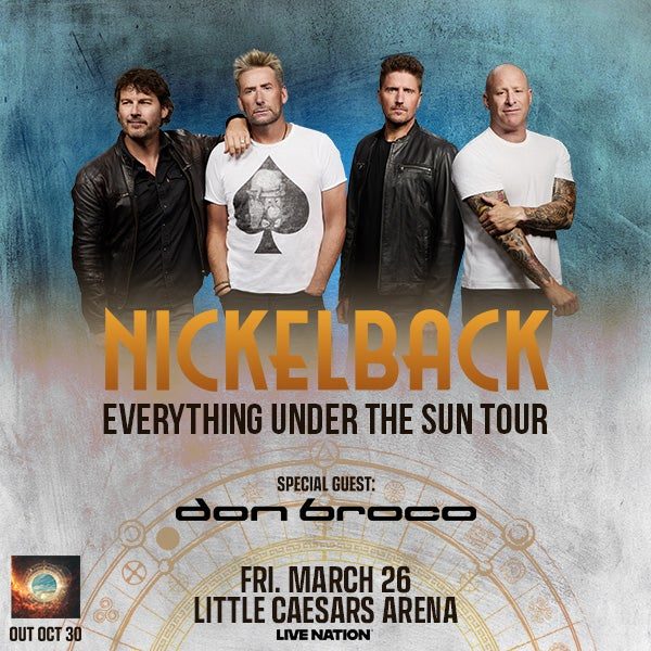 Nickelback – Everything Under the Sun Tour — Szervezői kép