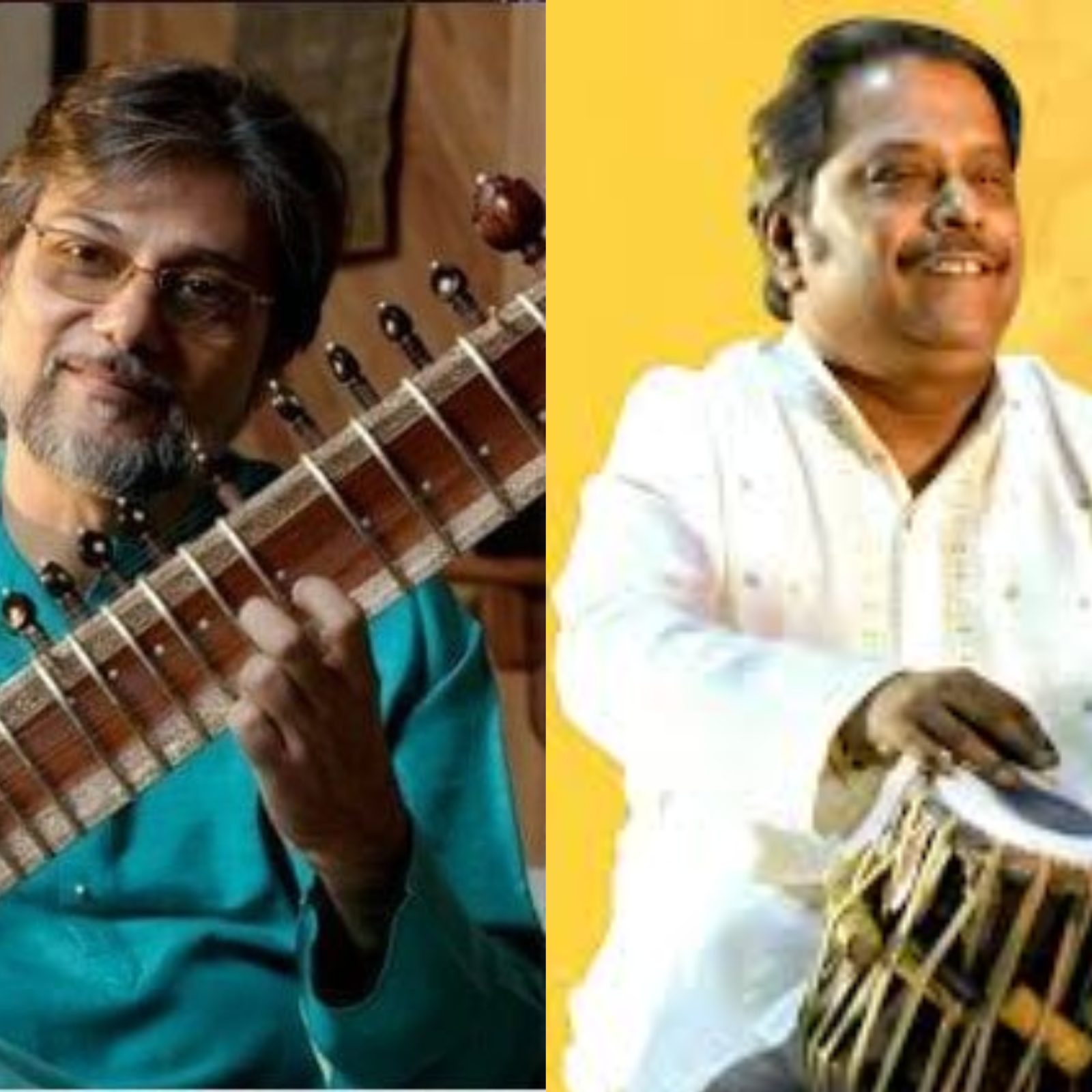 Pandit Partha Bose + Pandit Samar Saha — Szervezői kép