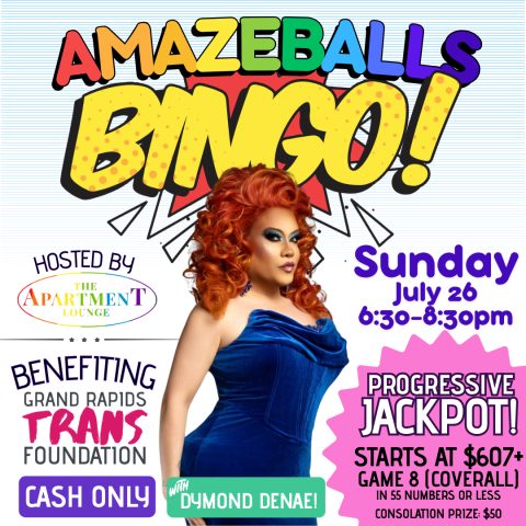 Amazeballs bingó Dymond Denae közreműködésével ($607+ jackpot) (21+) — Szervezői kép
