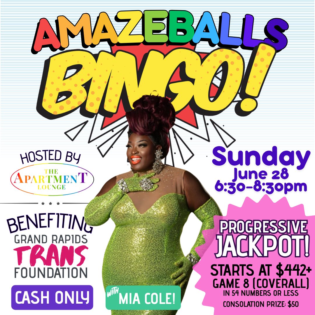 ✨Amazeballs Bingo! Featuring Mia Cole ($442+ JACKPOT) (21+) — Organizer image