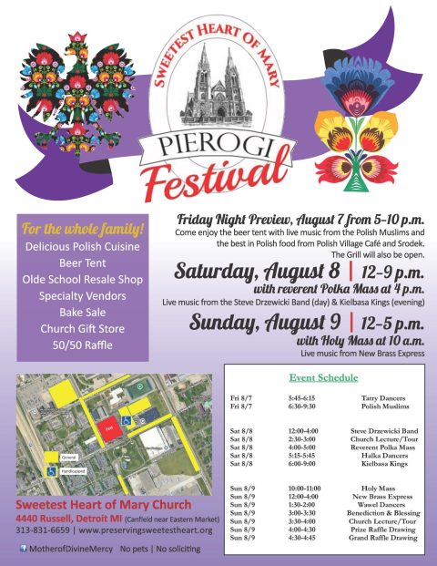 Sweetest Heart of Mary Pierogi Festival 2026 — Organizer image