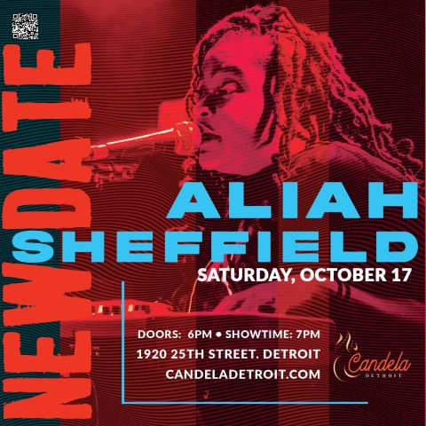 Aliah Sheffield – New Date — Organizer image