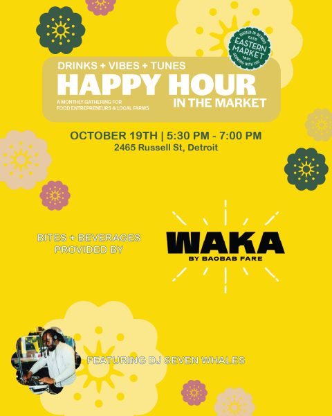 Happy Hour in the Market (October) — Organizer image