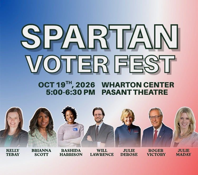 ASMSU Spartan Voter Fest — Organizer image