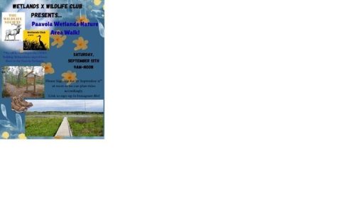 Paavola Wetlands Nature Area Hike — Organizer image