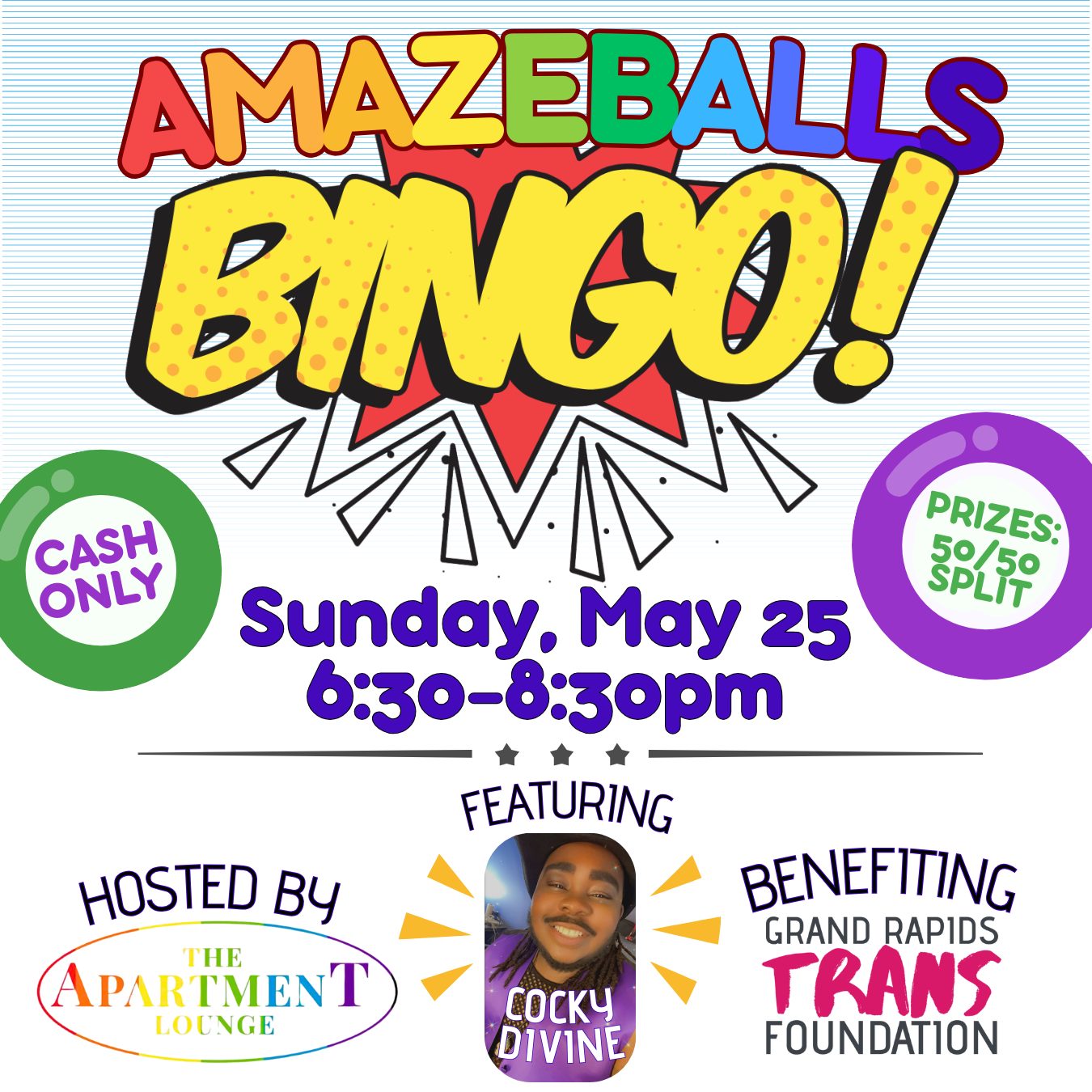 Amazeballs Bingo (21+) — Organizer image