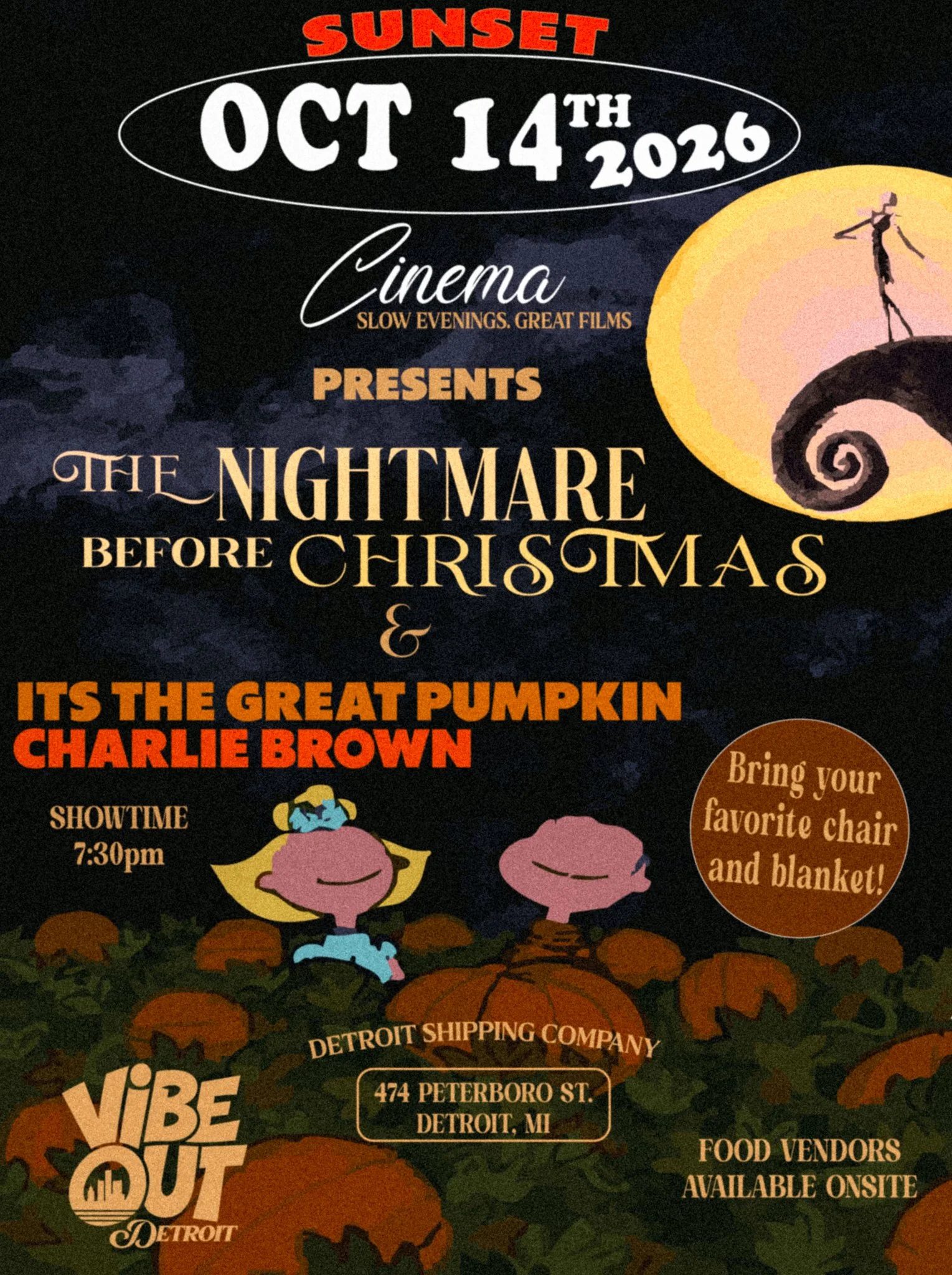 Sunset Cinema: Halloween Classics — Organizer image