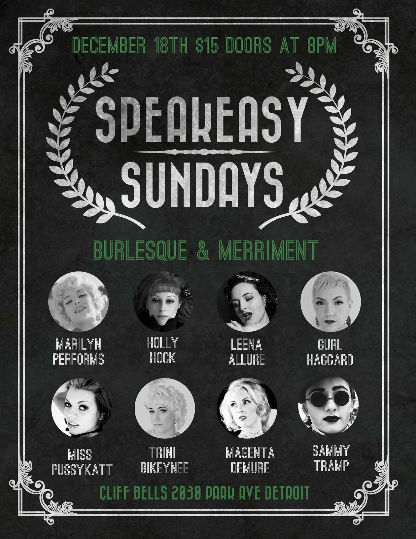 Speakeasy Sundays – Burleszk és Mulatság — Szervezői kép