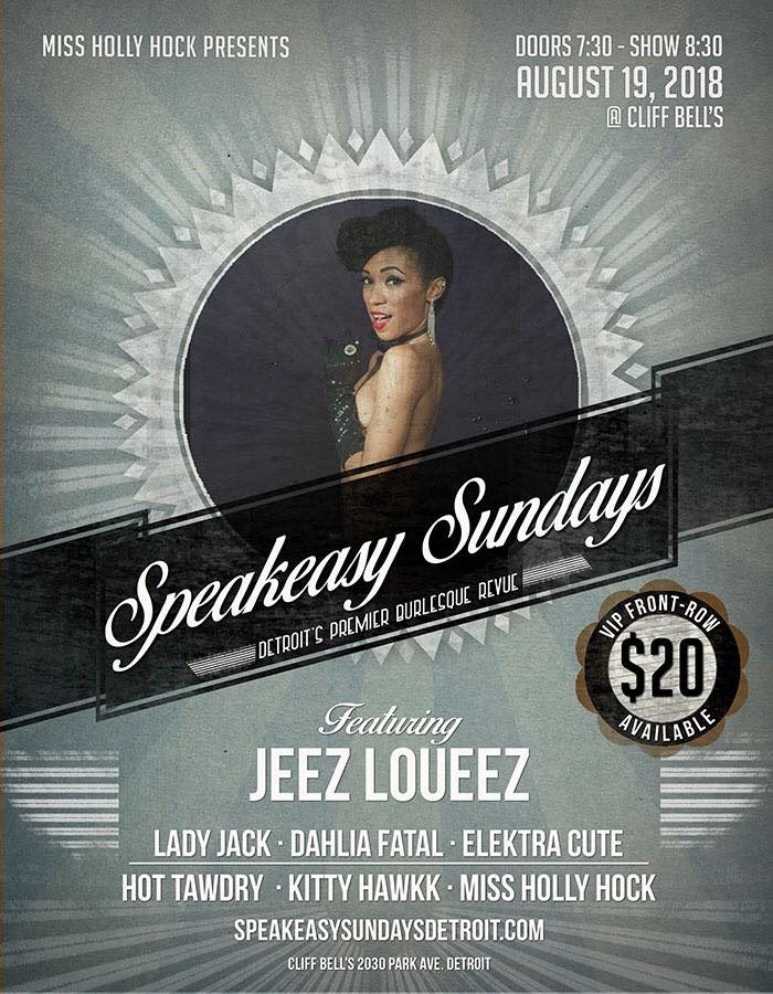 Speakeasy vasárnap — Szervezői kép