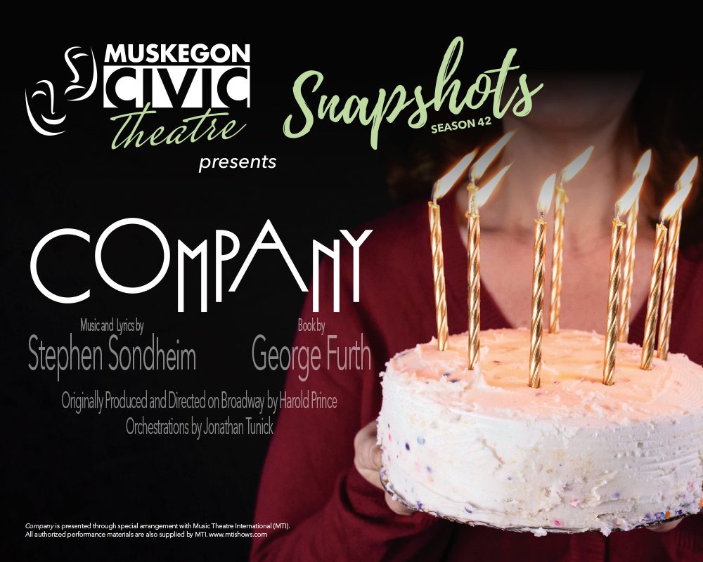 Company: Stephen Sondheim hatszoros Tony-díjas musicalje a muskegoni Beardsley Theaterben — Szervezői kép