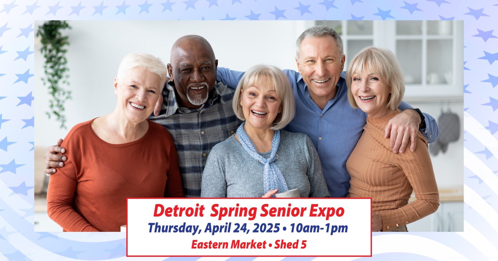 Detroit tavaszi senior expo — Szervezői kép