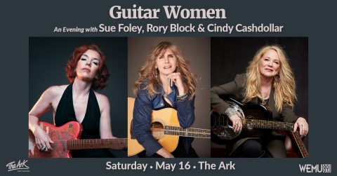 Guitar Women: An Evening with Sue Foley, Rory Block, & Cindy Cashdollar — Organizer image