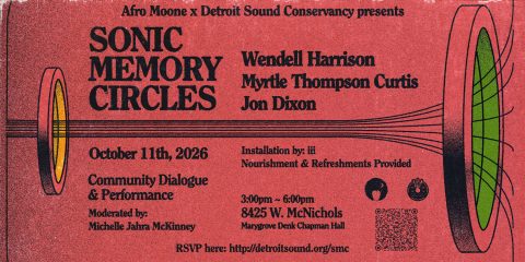 Sonic Memory Circles — Szervezői kép