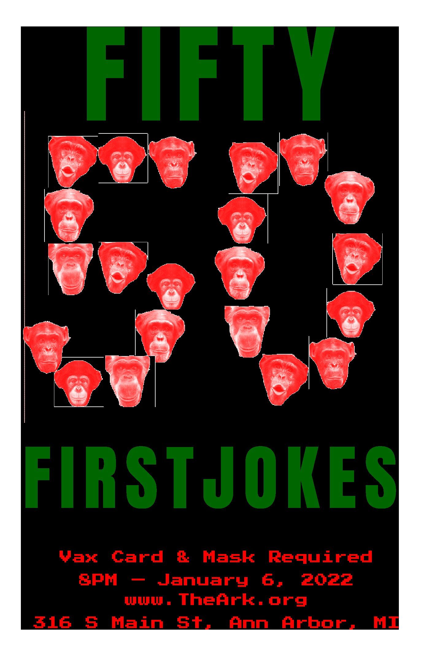 50 First Jokes — Organizer image