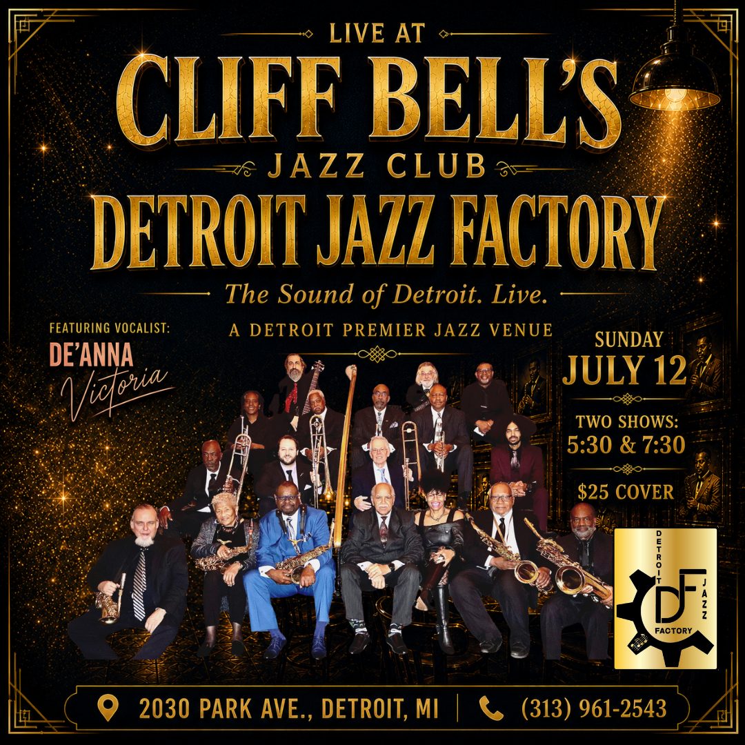 Detroit Jazz Factory live performance at Cliff Bell’s — Organizer image