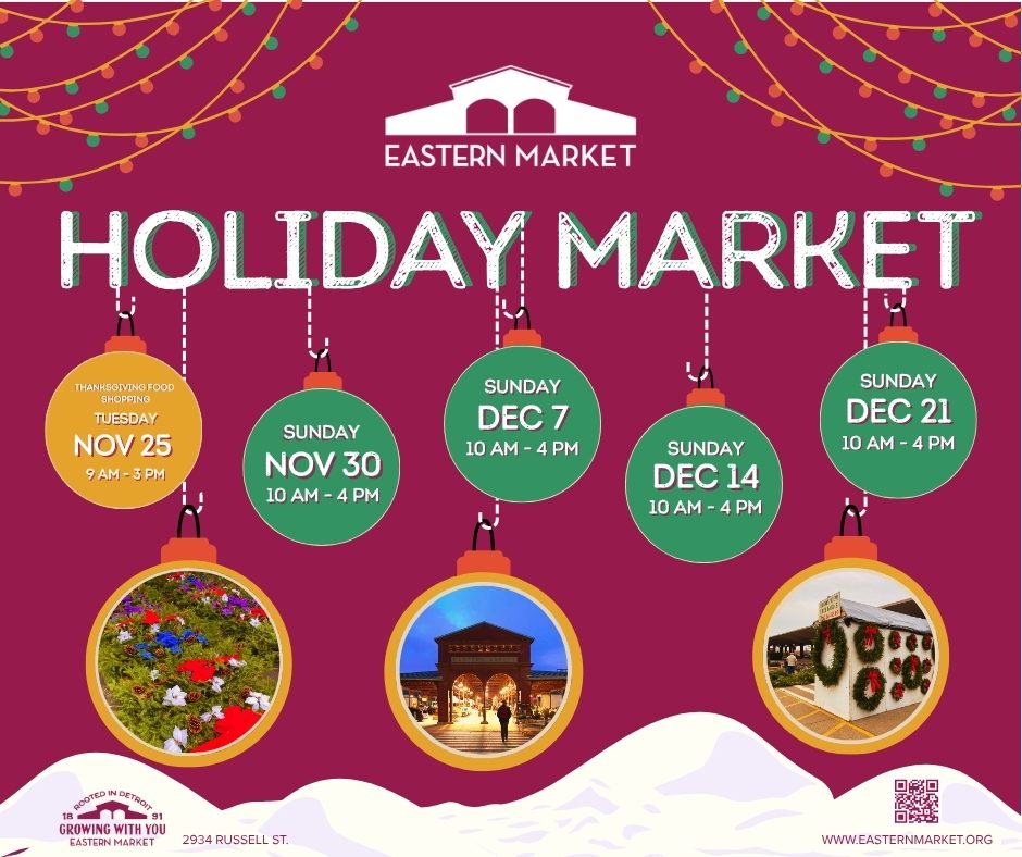 Holiday Market 2025 at Eastern Market — Organizer image