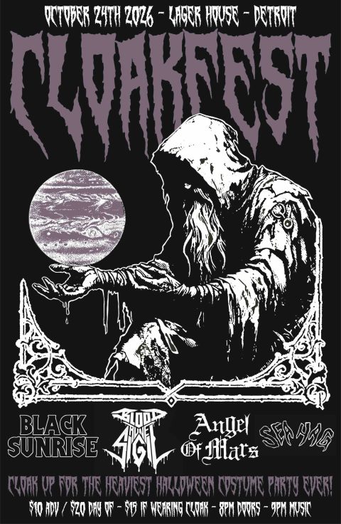 Cloakfest w/ Black Sunrise, Blood Rune Sigil, Angel of Mars, Sea Hag — Organizer image