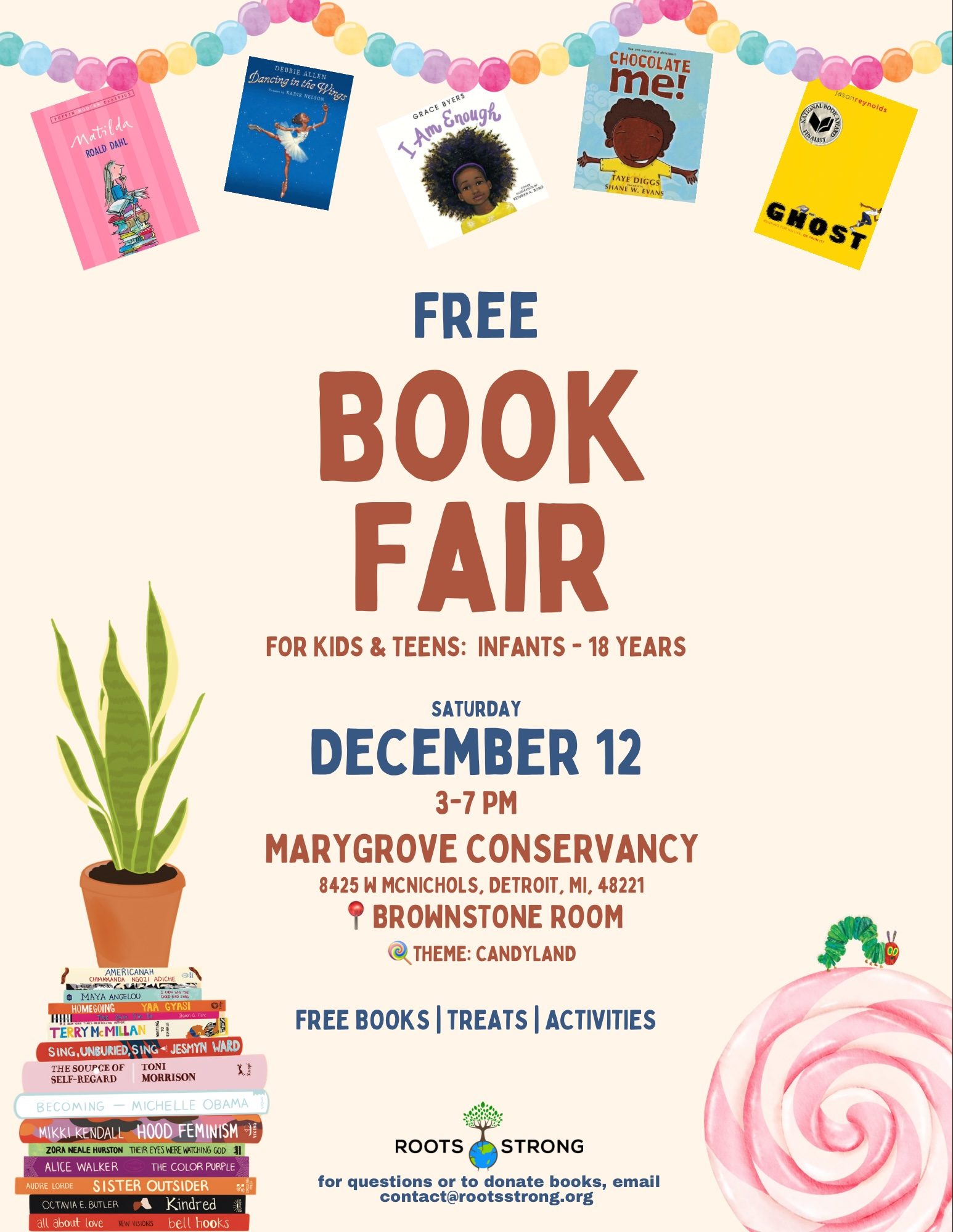 Roots Strong Book Fair — Organizer image