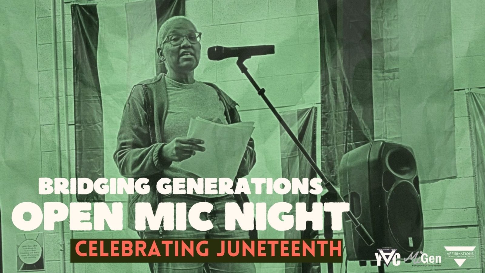 Bridging Generations: Open Mic Night (all ages) — Organizer image