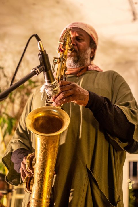 Salim Washington koncertje — Szervezői kép