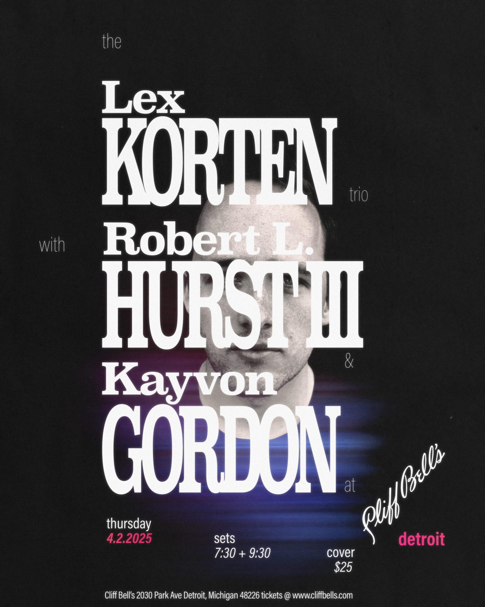 Lex Korten Trio featuring Robert Hurst — Organizer image