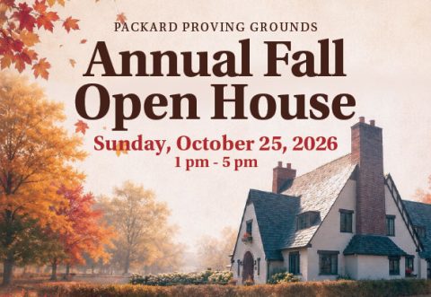 Annual Fall Open House — Sunday, October 25, 2026 — Organizer image