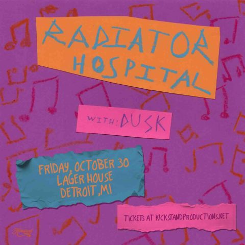 Radiator Hospital with Dusk and Ryan Allen & the Full Court Press — Organizer image