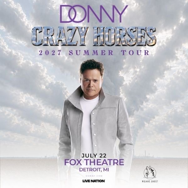 Donny Osmond: Crazy Horses Tour — Organizer image